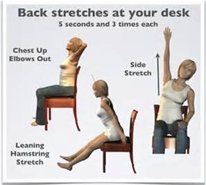 lower back stretches at work