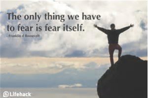 Overcome fear